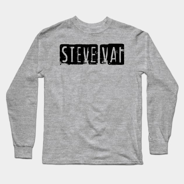 steve vai Long Sleeve T-Shirt by Texts Art